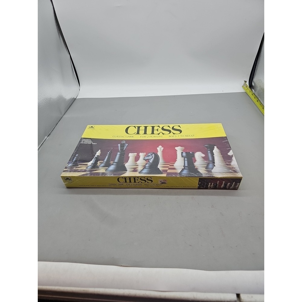 VINTAGE 1989 Golden Whitman Western Publishing Chess Classic Game New Sealed